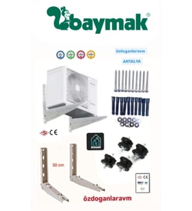 Baymak 12000 ve 18000 Btu Klima Ayak Montaj Takımı
