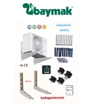 Baymak 12000 ve 18000 Btu Klima Ayak Montaj Takımı