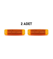 Parmak Led Çift Sıra 12-24 Volt 2 Adet