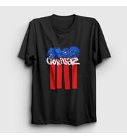 Presmono Unisex Siyah Blocks Gorillaz T-Shirt 54172tt