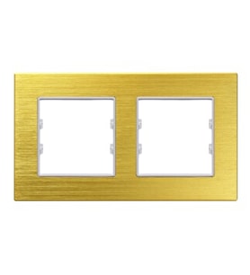 ALG502-21 AsFir Alüminyum Gold İkili Çerçeve (Mekanizma Hariç)