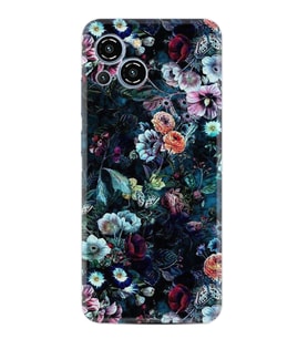 Reeder S23 Max Pro Kılıf Resimli Desenli Baskılı Silikon Great Flowers 1304