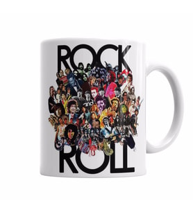 Rock'n Roll  Kupa Bardak Porselen