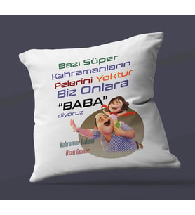Kişiye Özel Bazı Kahramanların Pelerini Yoktur3 Tema  Kahve Finca (Beyaz)