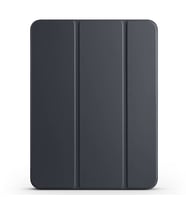 Apple iPad Pro 11 2024 Uyumlu Zore Smart Cover Kalem Bölmeli Standlı 1-1 Kılıf (Siyah)