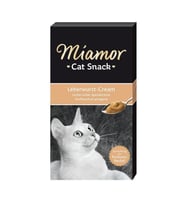 Miamor Cream Ciğerli Tamamlayıcı Kedi Ödülü 6x15 Gr