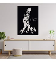 Atatürk İmzalı Potre   Ahşap Tablo