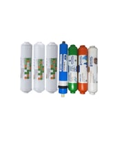 Purefer Kapalı Kasa Su Arıtma Cihazlarına Uyumlu Global Water Mebranlı Alkali + Mineral 7 Li Set