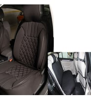 Space Elegance 5'li Koltuk Kılıfı Set Minder Siyah / KLMNY548