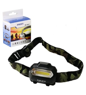PC-1917 COB 3xAAA Pilli Led Kafa Feneri