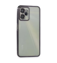 Realme C35 Kılıf Kamera Korumalı Lensli Silikon - Mor