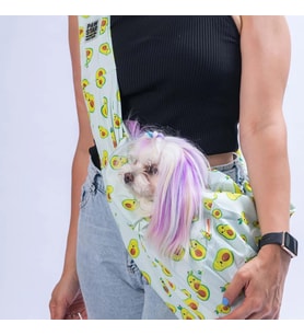 Pawstar Avocado Crossbody Bag