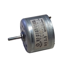 Mabuchi RF-310T-11400 DC 5.9V 6V 6400Rpm DC Motor 10mm Uzun Mil (Çap 24mm Uzunluk 33mm) Hobi Deney Motoru
