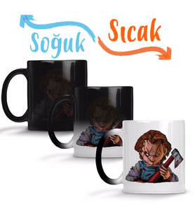 Chucky 07 Sihirli Kupa Bardak Porselen