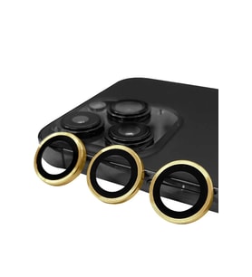 Durukar® iPhone 13 Pro Max Raze Metal Kamera Lens - Gold