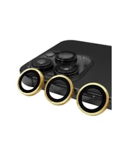 Durukar® iPhone 13 Pro Max Raze Metal Kamera Lens - Gold