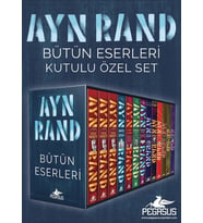 Ayn Rand Bütün Eserleri Kutulu Özel Set (13 Kitap) (Krem)