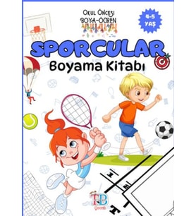 Sporcular Boyama Kitabı