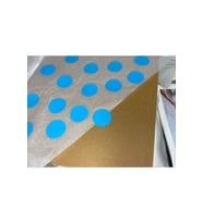 2 Cm- 100 Adet Mavi Yuvarlak Boş Etiket Yazı Yazılabilir Writable Labels Blank Işaret Küçük Sticker