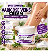 West&Month Bitkisel İçerikli Bacak Bakım ve Masaj Kremi 100 ml