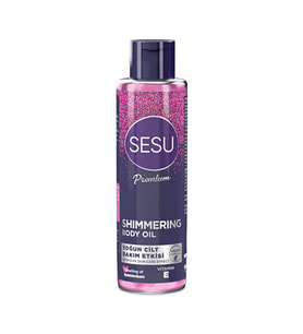 Sesu Simli Cilt Bakım Yağı 150ML (Shımmering Body Oıl)