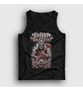 Presmono Unisex Siyah Skulls Slaughter To Prevail Atlet 461561tt