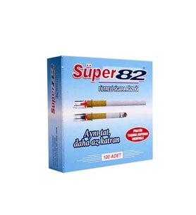 Süper 82 Filtreli Sigara Ağızlığı 100 Adet
