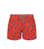 John Frank Flamingo Red Erkek Çocuk Mayo Şort (Kırmızı)