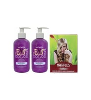 Jeans Color Saç Boyası Marşmelov 250 ml 2adet + Hairplus Saç Açıcı
