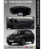 HYUNDAİ TUCSON (2018+) EKRANLI Torpido Örtüsü Kaymaz Tam Uyum Çatlamayı Önler Kolay Montaj