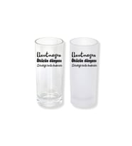 Ghostbastır Design Öküzün Dünyası Buzlu / Buzsuz Seçenekli Rakı Bardağı – 1 Adet Şık Sunum Bardağı 0126
