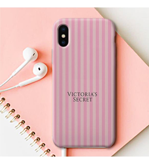 iPhone XS Max Silikon Telefon Kılıfı Baskı Desenli Victoria Secret