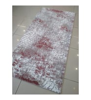 GABARDİN HALI ARYA 428-50 GRİ KİREMİT HALI YOLLUK 100X200 CM