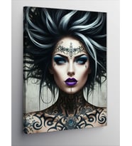 Kanvas Tablo Gotik Kraliçe