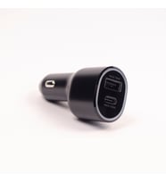 ScHitec 40200 Super Fast Turbo Araç Şarj Aleti (45W + 15W) Kablolu Set Siyah