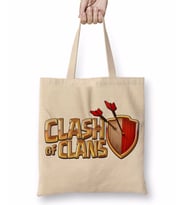 Clash of Clans Bez Çanta Uzun Saplı