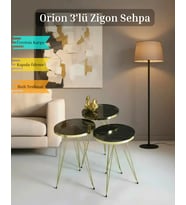 Orion 3'lü Zigon Sehpa