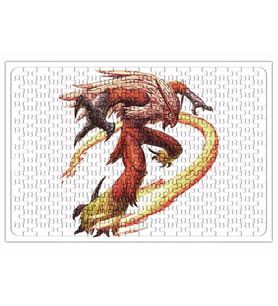 Realistic Blaziken Puzzle 240 Parça Yapboz