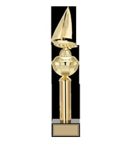 ODAK KUPA - Figürlü Kupalar - Yelken Figürlü Kupalar FG-047 A - 46 cm