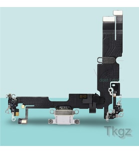 Apple İphone 14 PLUS Full Şarj Soketi Filmi FLEX (MOR)