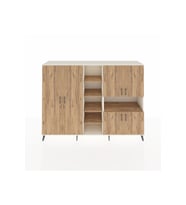 Hyperion Dolap 13 Raflı 6 Kapaklı 220x44x163 Aytaşı-Çam