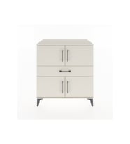 Hyperion Şifonyer Tek Raflı Tek Çekmeceli 4 Kapaklı 88x44x96 Aytaşı-Aytaşı