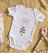 BK Kids İlk Dişim Çıktı Tasarımlı Bebek Body Zıbın - Model 1