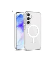 Teknomoda Samsung Galaxy A56 Kılıf Magsafe Uyumlu Manyetik Şeffaf Silikon Kapak