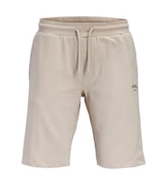 JACK JONES Erkek Pamuklu Şort 12288638 (Krem)