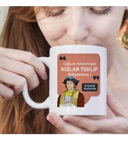 Kristof Kolomb Esprili Kahve Kupası
