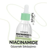 Niacinamide %10 Ve Hyalüronik Asit Cilt Gözenek Sıkılaştırıcı Cilt Bariyeri Güçlendirici Cilt Serumu