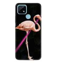 Realme C11 C21 C21Y C25Y C11 2021 Kılıf Desemli Silikon Line Filamingo 1776