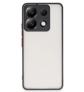 Redmi Note 13 5G Kılıf Montreal Silikon Kapak - Siyah