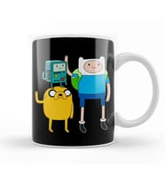 Finn Jake Bmo Adventure Time Kupa Bardak Porselen